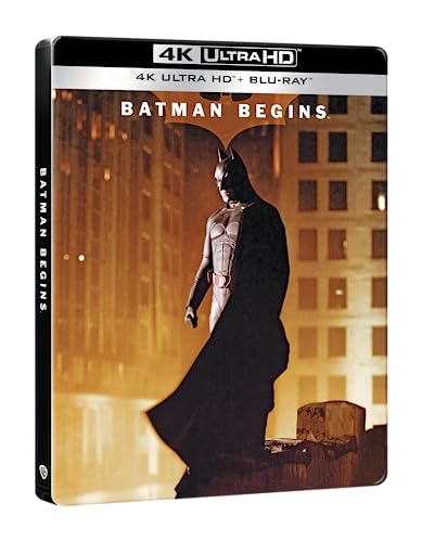 Batman Begins [4K Ultra HD Blu-Ray Bonus-Édition boîtier SteelBook]